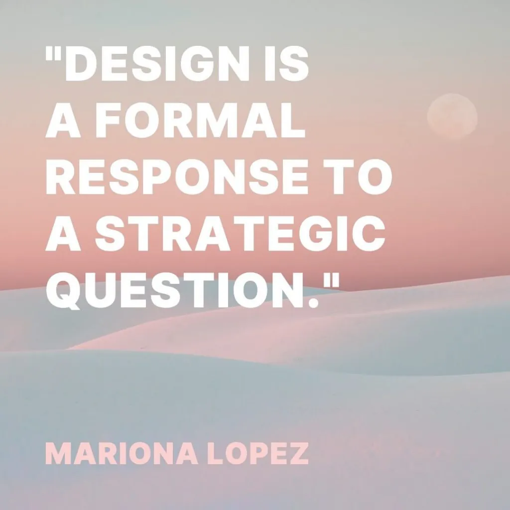 quote about graphic design