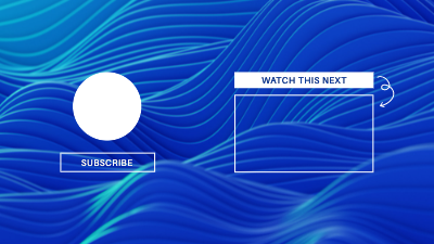 YouTube End Screen template