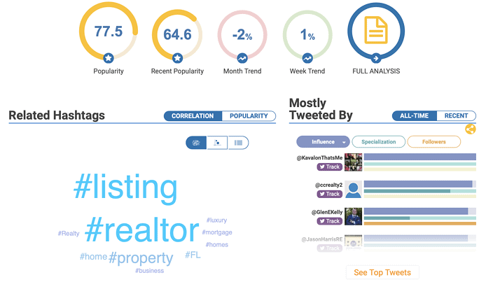 real estate social media hashtag generator