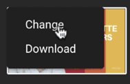 youtube thumbnail change button